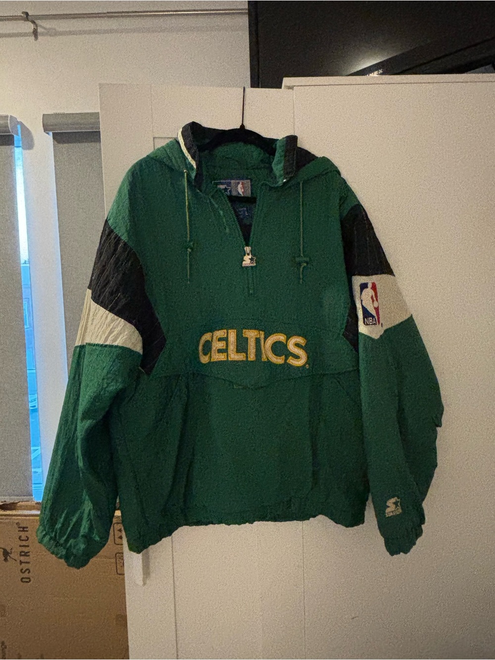 Boston Celtics Green Pullover Hoodie Jacket